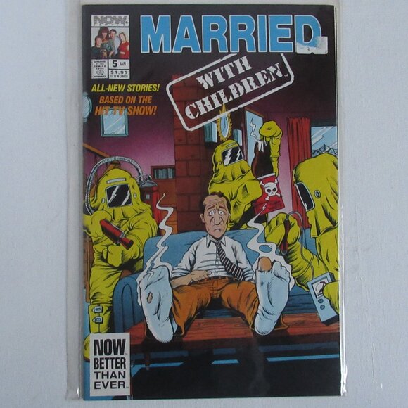 Married with Children, Comic book, #5, Vintage TV, 90s, Toxic Waste - Picture 1 of 1